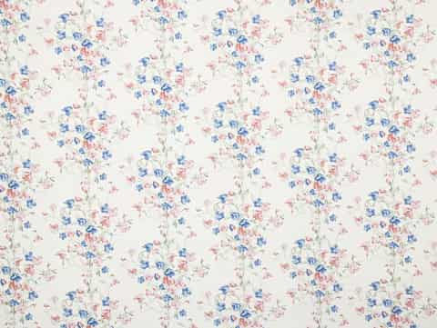 Laura Ashley CHARLOTTE gordijnstof in de kleur Coral