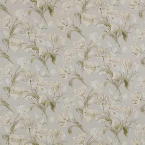 Laura Ashley GOSFORD gordijnstof in de kleur Sage