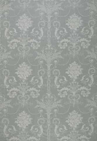 Laura Ashley JOSETTE WOVEN gordijnstof in de kleur Grey Green
