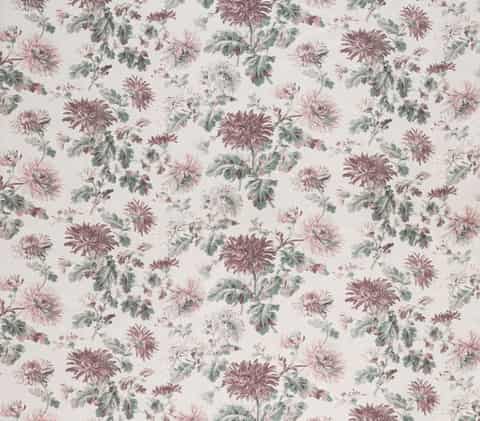 Laura Ashley MARYAM gordijnstof in de kleur Mulberry