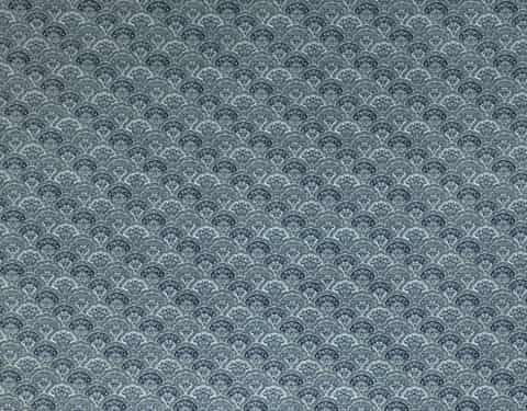 Laura Ashley MUSICA gordijnstof in de kleur Spruce