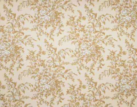 Laura Ashley PICARDIE gordijnstof in de kleur Ochre