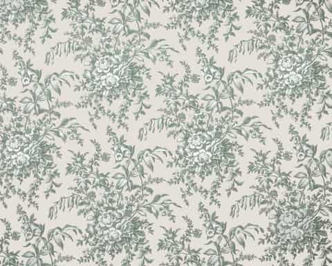 Laura Ashley PICARDIE gordijnstof in de kleur Sage