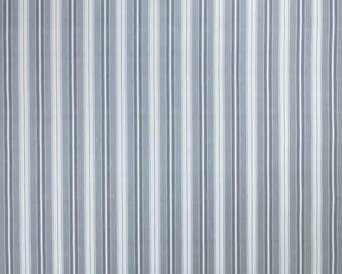 Laura Ashley SUFFOLK STRIPE gordijnstof in de kleur Seaspray