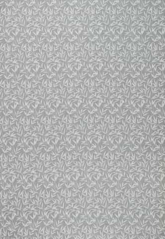 Laura Ashley WILLOW LEAF CHENILLE gordijnstof in de kleur Steel