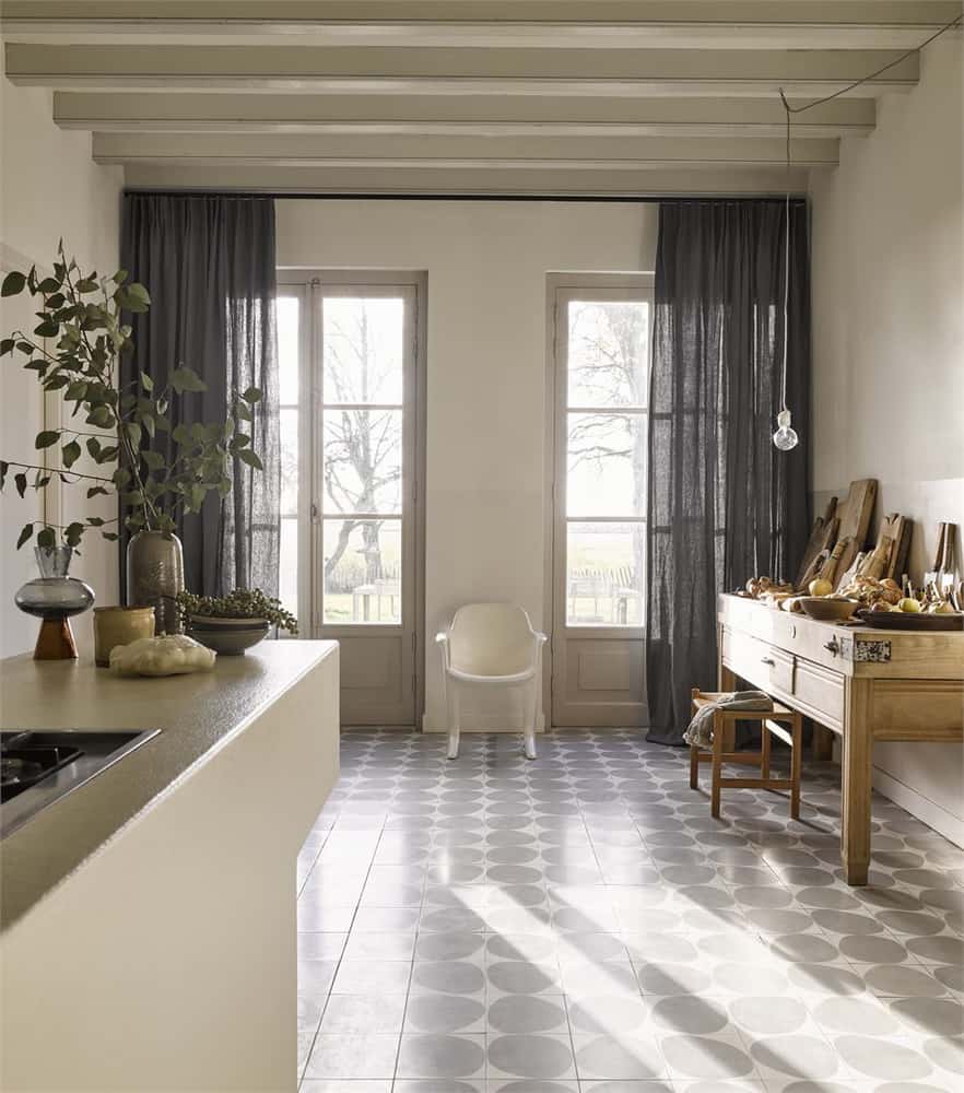 Toppoint EVISA VOILE sfeerbeeld Toppoint EVISA VOILE toegepast in een interieur