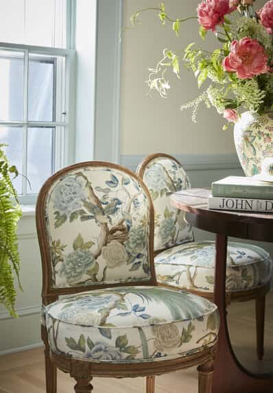Travers Audubon Garden toegepast in een interieur