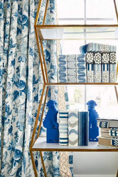 Travers Beaumont Indienne toegepast in een interieur