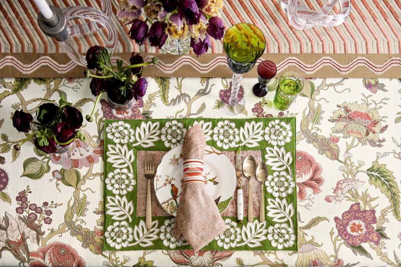 Travers Beaumont Indienne toegepast in een interieur