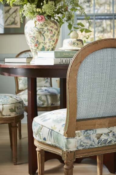 Travers Longwood Weave toegepast in een interieur