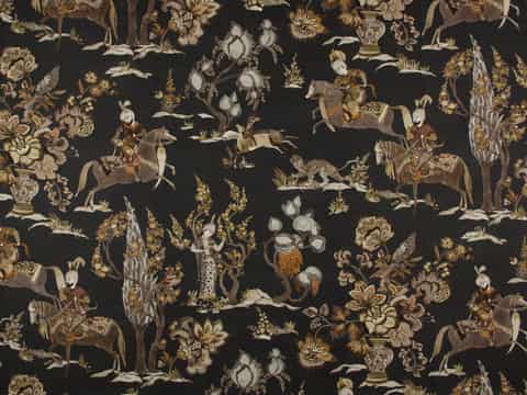 Travers OTTOMAN RIDERS, kleur 988, stofstaal