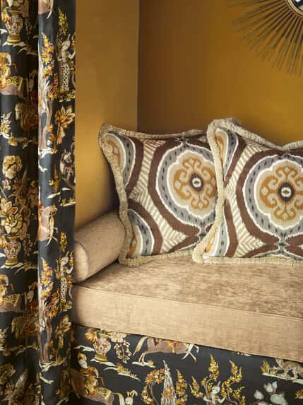 Travers Ottoman Riders interieurinspiratie Travers Ottoman Riders toegepast in een interieur