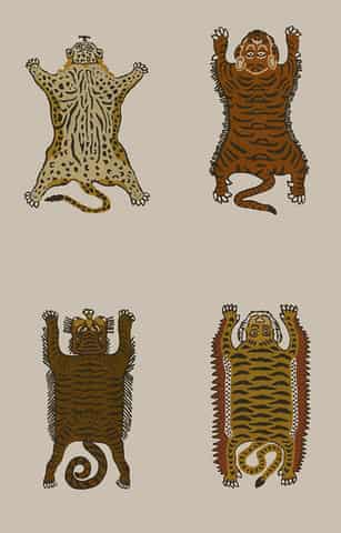 Travers Panthera – kleur 285 Travers Panthera, kleur 285, stofstaal