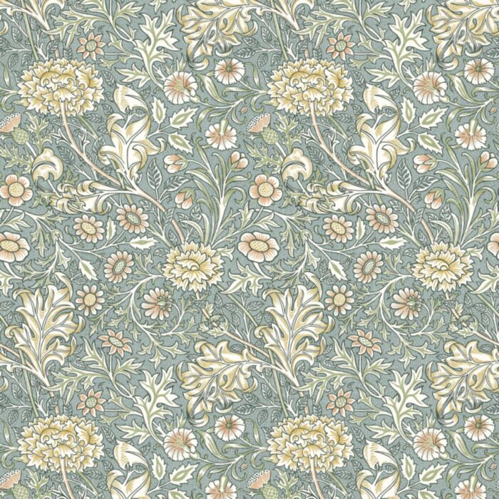William Morris At Home DOUBLE BOUGH, kleur Bluebird, Flora & Foliage