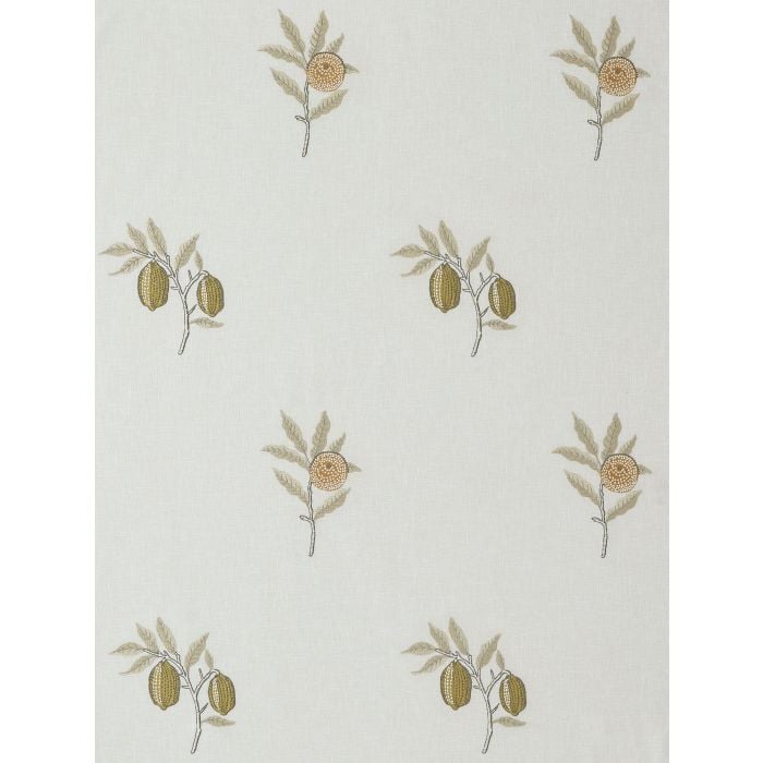FRUIT EMBROIDERY — Honey (The Forager Vol 1) William Morris At Home FRUIT EMBROIDERY, kleur Honey, The Forager Vol 1