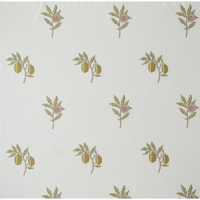 FRUIT EMBROIDERY — Moss (The Forager Vol 1) William Morris At Home FRUIT EMBROIDERY, kleur Moss, The Forager Vol 1