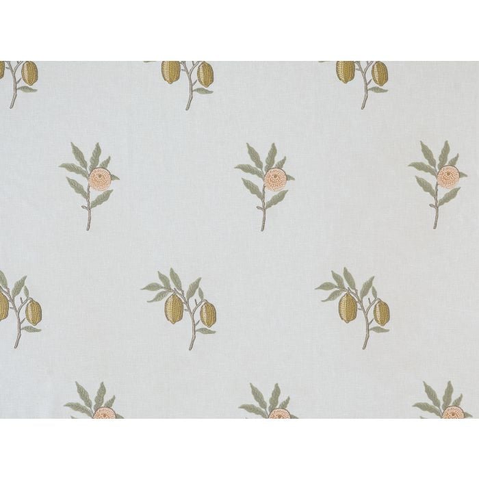FRUIT EMBROIDERY — Sage (The Forager Vol 1) William Morris At Home FRUIT EMBROIDERY, kleur Sage, The Forager Vol 1
