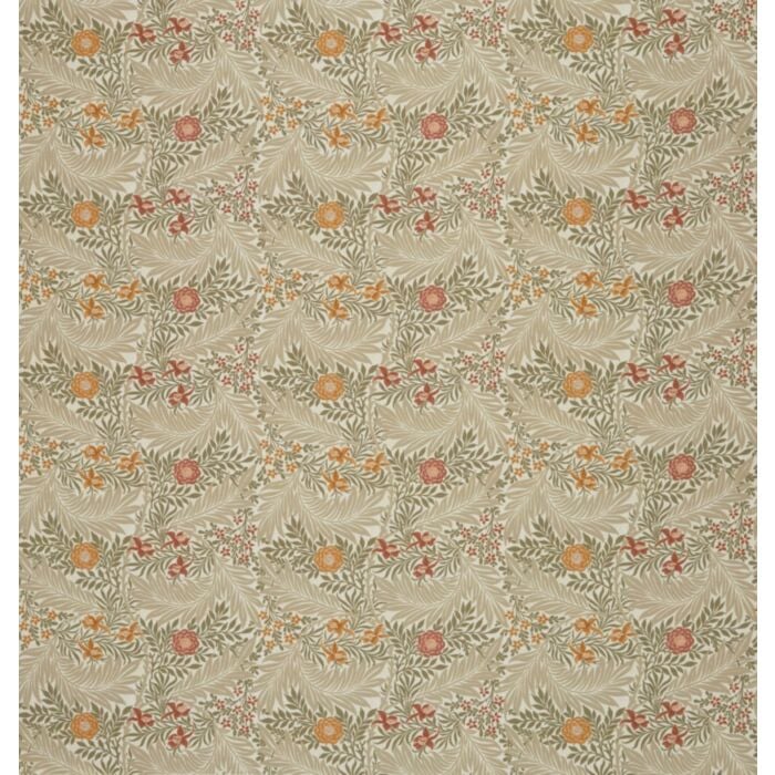 LARKSPUR — Acorn (Kelmscott Gardens Vol 1) William Morris At Home LARKSPUR, kleur Acorn, Kelmscott Gardens Vol 1