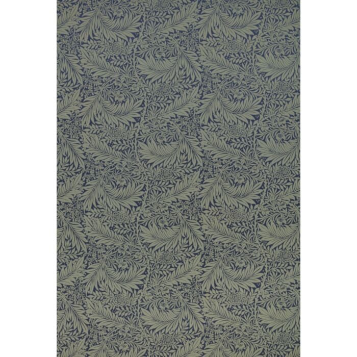 William Morris At Home LARKSPUR WOVEN, kleur Indigo, Kelmscott Gardens Vol 2