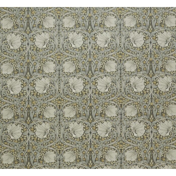 PIMPERNEL VELVET — Flint (Kelmscott Gardens Vol 1) William Morris At Home PIMPERNEL VELVET, kleur Flint, Kelmscott Gardens Vol 1