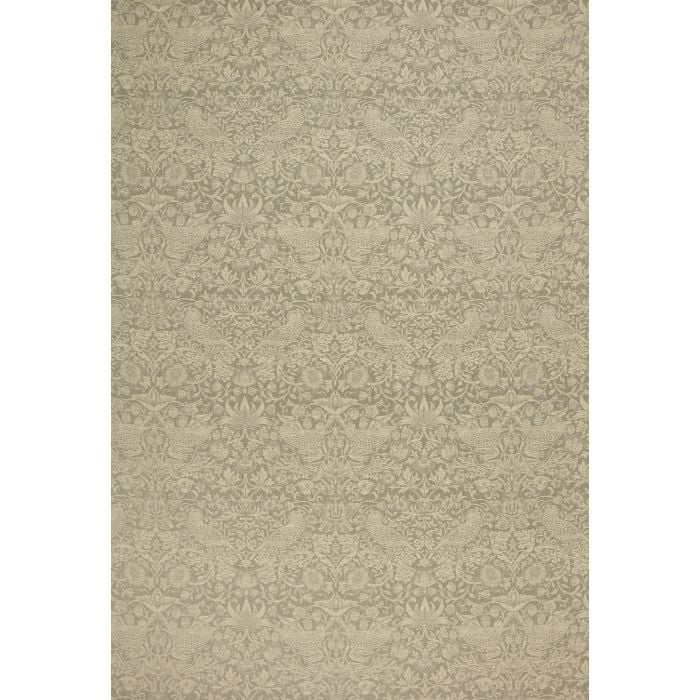 STRAWBERRY THIEF WOVEN — Walnut (Kelmscott Gardens Vol 2) William Morris At Home STRAWBERRY THIEF WOVEN, kleur Walnut, Kelmscott Gardens Vol 2