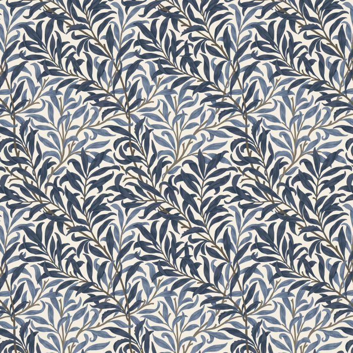 WILLOW BOUGH — Midnight (The Forager Vol 1) William Morris At Home WILLOW BOUGH, kleur Midnight, The Forager Vol 1