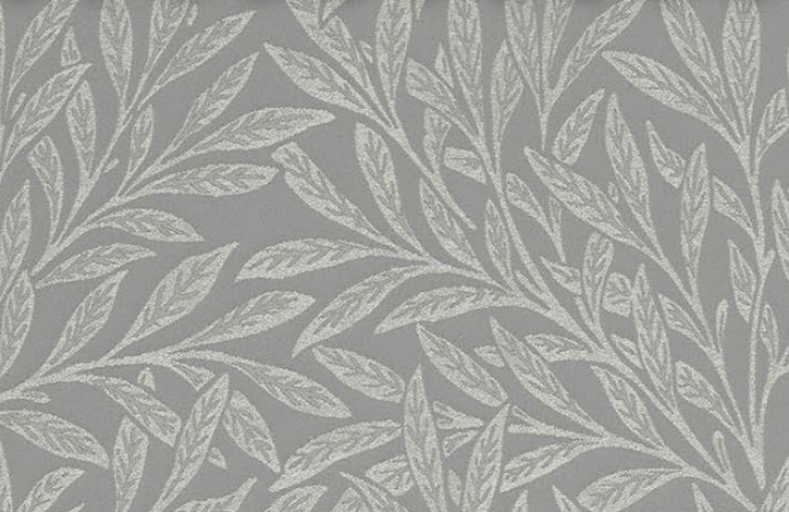 WILLOW WOVEN — Iron (Kelmscott Gardens Vol 2) William Morris At Home WILLOW WOVEN, kleur Iron, Kelmscott Gardens Vol 2