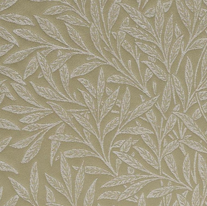 WILLOW WOVEN — Jute (Kelmscott Gardens Vol 2) William Morris At Home WILLOW WOVEN, kleur Jute, Kelmscott Gardens Vol 2
