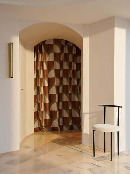 Zimmer + Rohde Arcette toegepast in een interieur