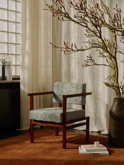 Zimmer + Rohde Cherry Blossom interieurinspiratie Zimmer + Rohde Cherry Blossom toegepast in een interieur