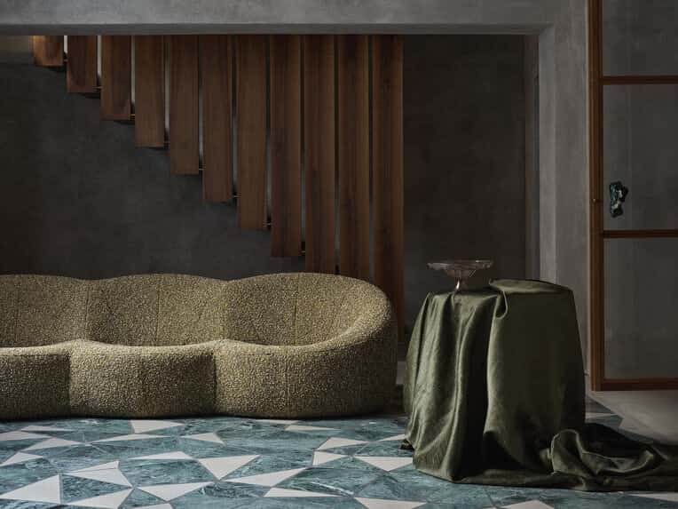 Zimmer + Rohde Comfy Bouclé toegepast in een interieur