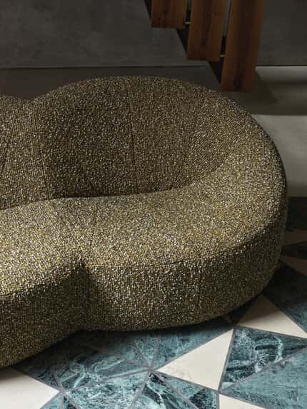Zimmer + Rohde Comfy Bouclé toegepast in een interieur