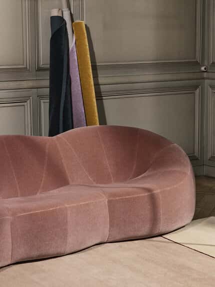 Zimmer + Rohde Splendid Mohair toegepast in een interieur