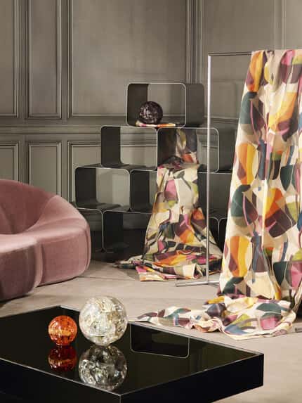 Zimmer + Rohde Splendid Mohair toegepast in een interieur