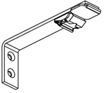 Witte Forest KS Smart Klick wandsteun van 20 cm, artikel 1020201200.