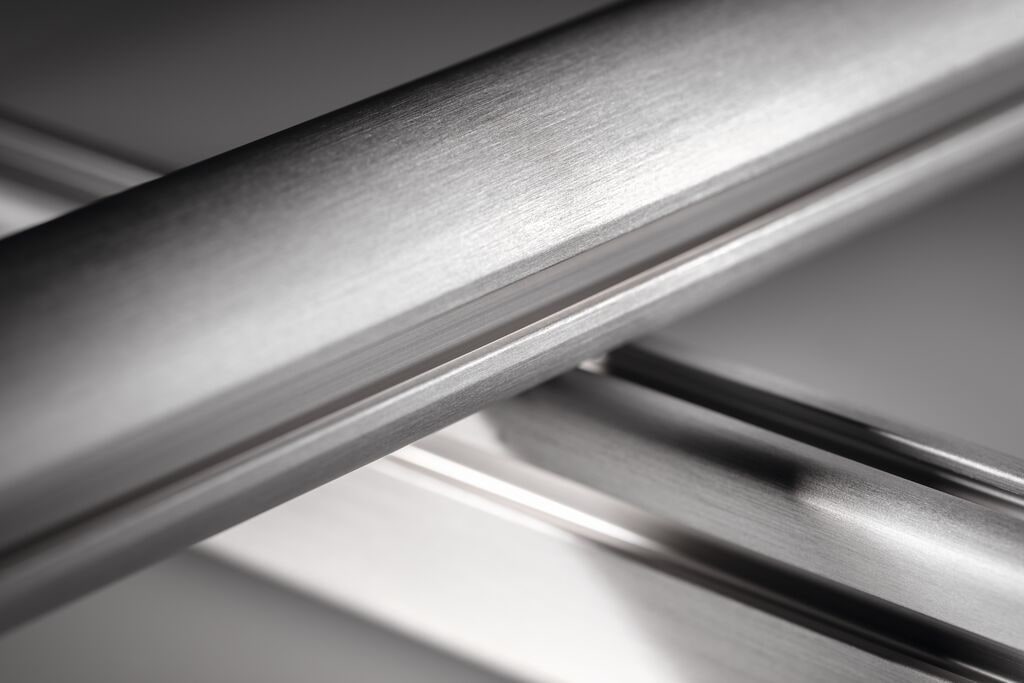 Productdetail van JAB SLIDE gordijnrail Brushed Silver Productdetail van JAB SLIDE gordijnrail Brushed Silver.