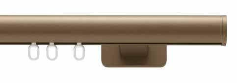 JAB SLIDE LOOP gordijnrails profiel met steun en glijders Productdetail van JAB SLIDE LOOP gordijnrails profiel met steun en glijders.