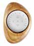 PowerView Pebble-huls Walnut met witte Remote PowerView Pebble-huls Walnut (PH7601-120), afgebeeld met een witte Remote.