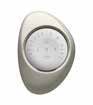 PowerView Pebble-huls Oyster met witte Remote PowerView Pebble-huls Oyster (PH7601-170), afgebeeld met een witte Remote.