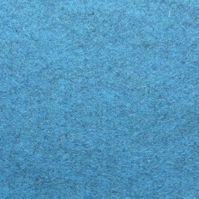 Hollandfelt wolvilt – kleur G-645 azuurblauw gemeleerd Kleurstaal Hollandfelt wolvilt G-645 azuurblauw gemeleerd