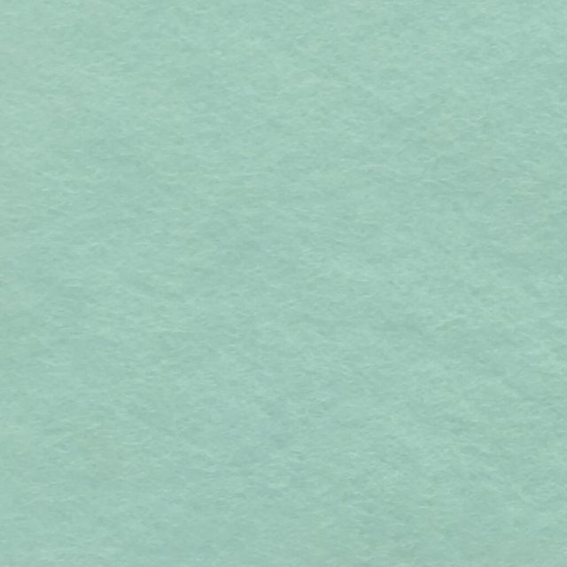 Hollandfelt wolvilt – kleur 81 bleek turquoise Kleurstaal Hollandfelt wolvilt 81 bleek turquoise