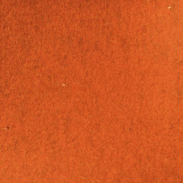 Hollandfelt wolvilt – kleur G-150 oranje rood gemeleerd Kleurstaal Hollandfelt wolvilt G-150 oranje rood gemeleerd