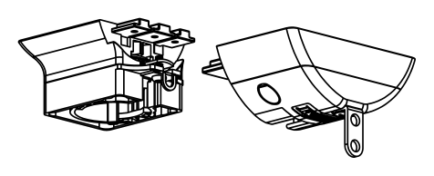 Forest Ds-xl (led) motor/retour poelie set metaal, producttekening Forest Ds-xl (led) motor/retour poelie set metaal, producttekening.