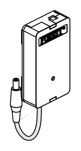 Forest Ds-xl led rf dimmer, producttekening Forest Ds-xl led rf dimmer, producttekening.