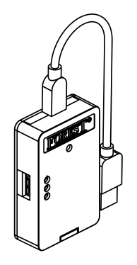 Forest wireless connector, producttekening.