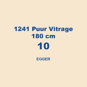 1241 Puur Vitrage 180 Cm 10 Egger 01
