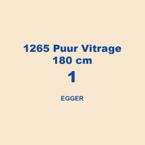 1265 Puur Vitrage 180 Cm 1 Egger 01