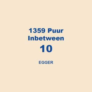 1359 Puur Inbetween 10 Egger 01
