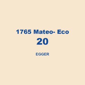 1765 Mateo Eco 20 Egger 01
