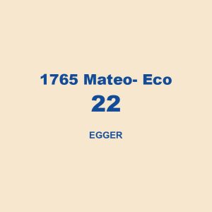 1765 Mateo Eco 22 Egger 01